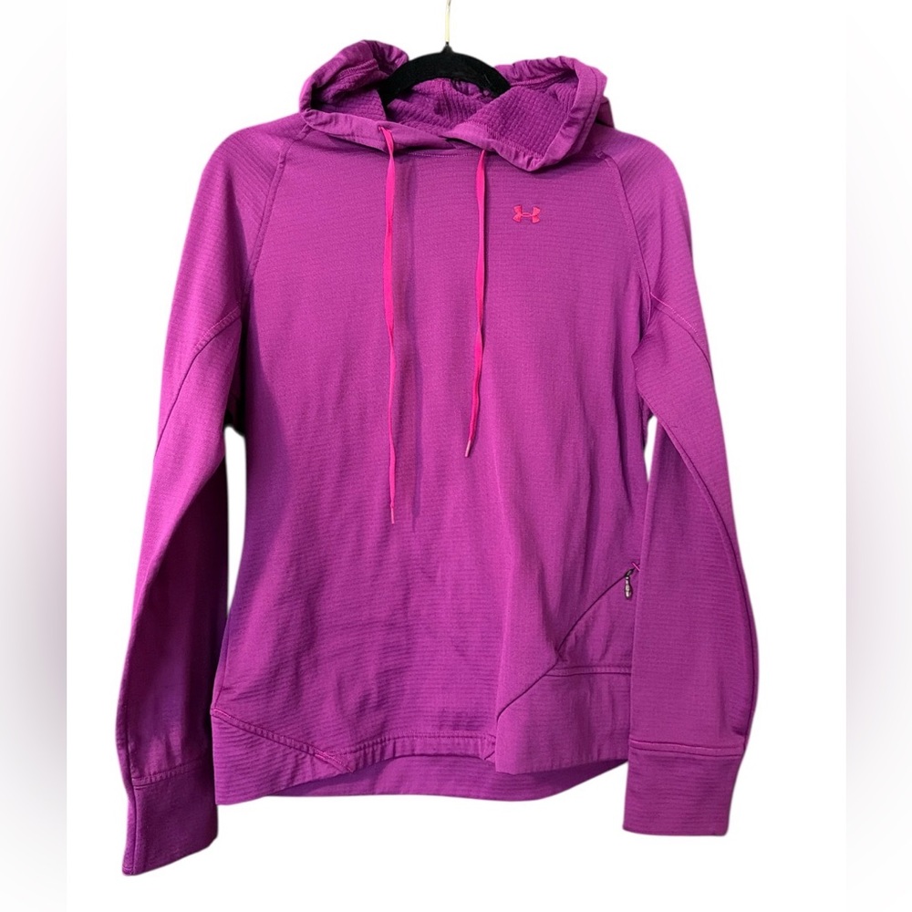 Under Armour magenta sz Lg Pullover sweatshirt